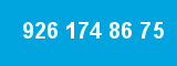 926 174 86 75 926 174 86 75
